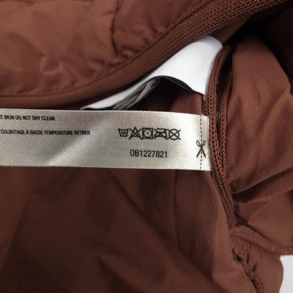 NEW Free People Pippa Packable Pullover Puffer Jacket Hoodie Brown Boho Gorpcore - Picture 10 of 10